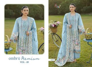 Shree fabs ombre premium vol 9 designer salwar suits wholesale